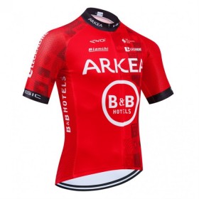 Wielershirt 2024 Arkea-B B Hotels Rood